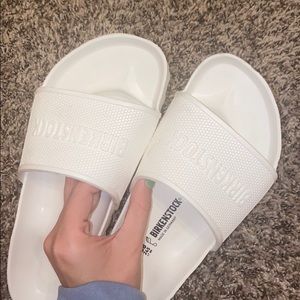 Birkenstock rubber slides